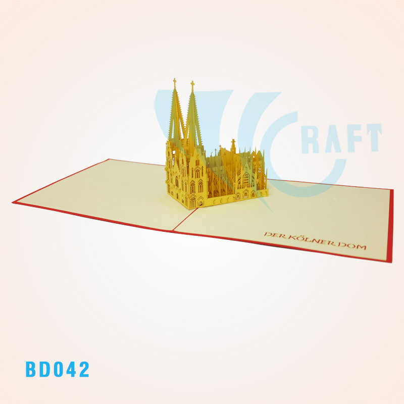 Kolner Dom Pop Up Card