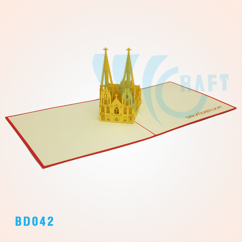 Kolner Dom Pop Up Card