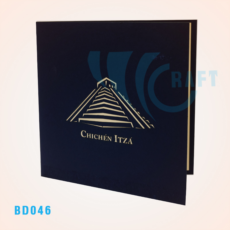 Chichén Itzá Pop Up Card