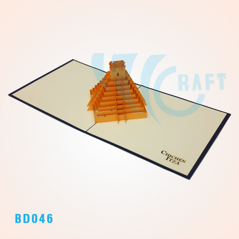 Chichén Itzá Pop Up Card