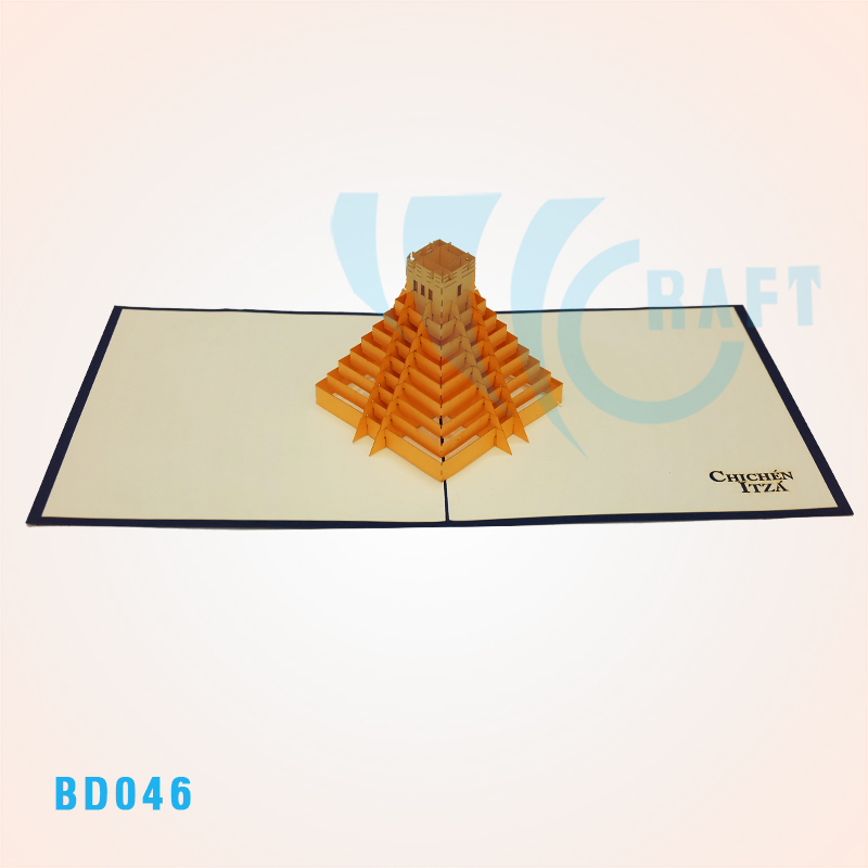 Chichén Itzá Pop Up Card