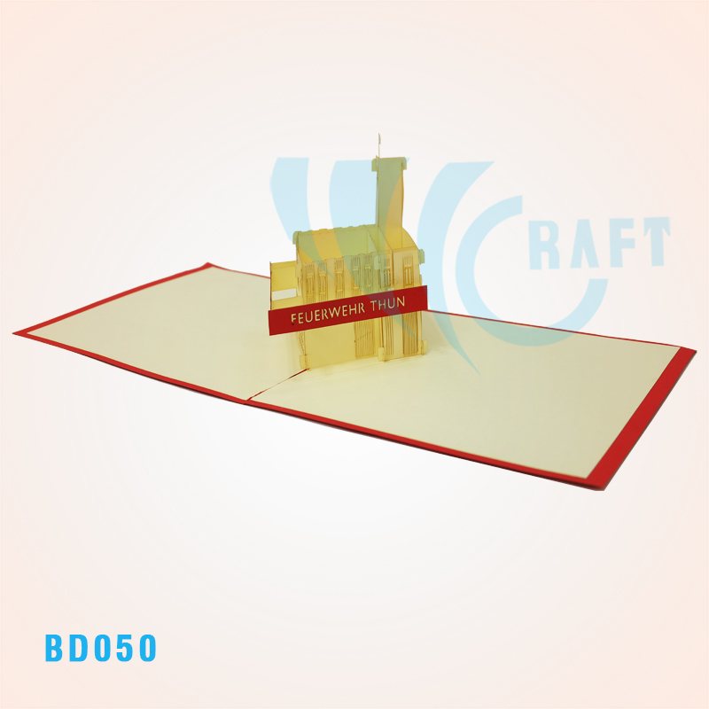 Feuerwehr Thun Pop Up Card