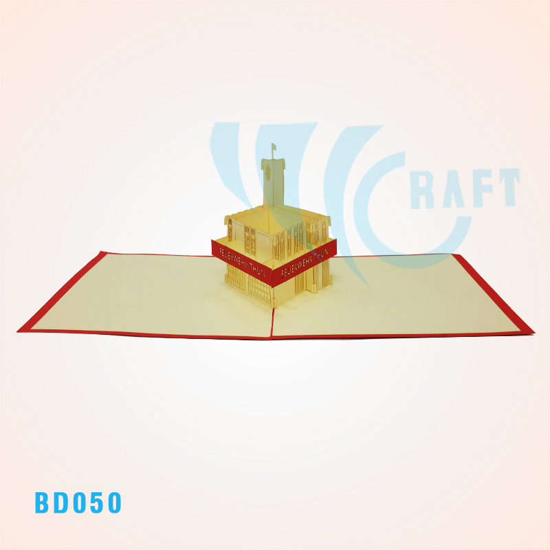 Feuerwehr Thun Pop Up Card