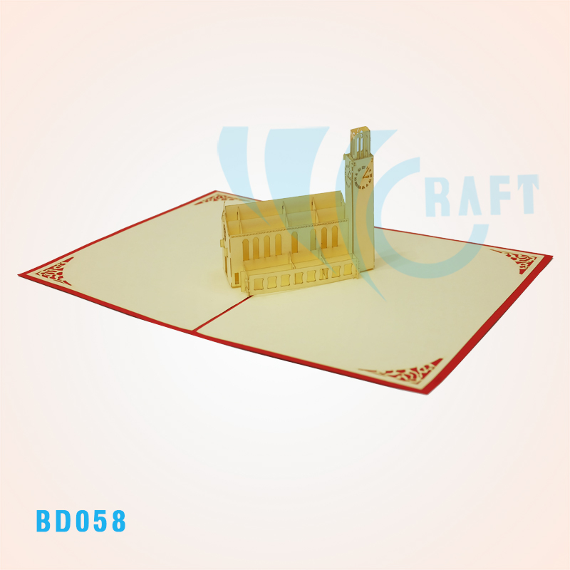 Church Pop Up Card