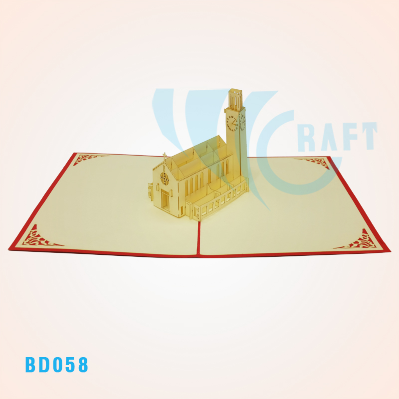 Church Pop Up Card