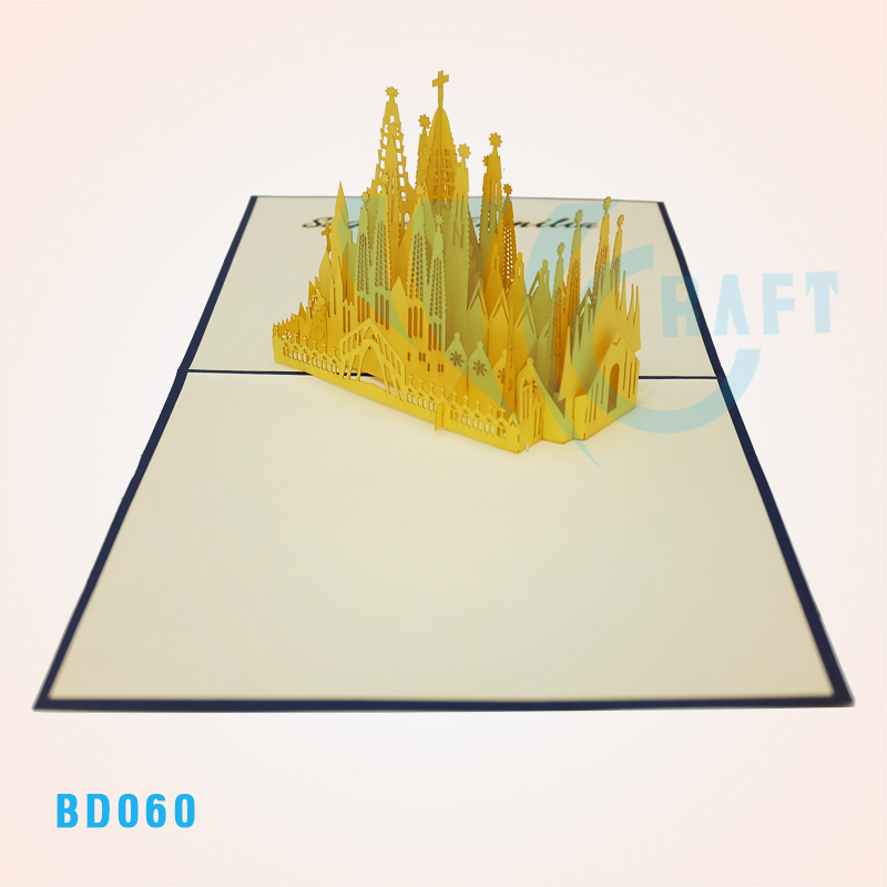 Sagrada Familia Pop Up Card