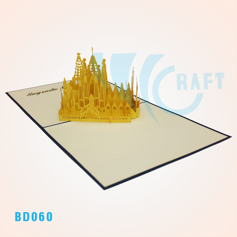 Sagrada Familia Pop Up Card