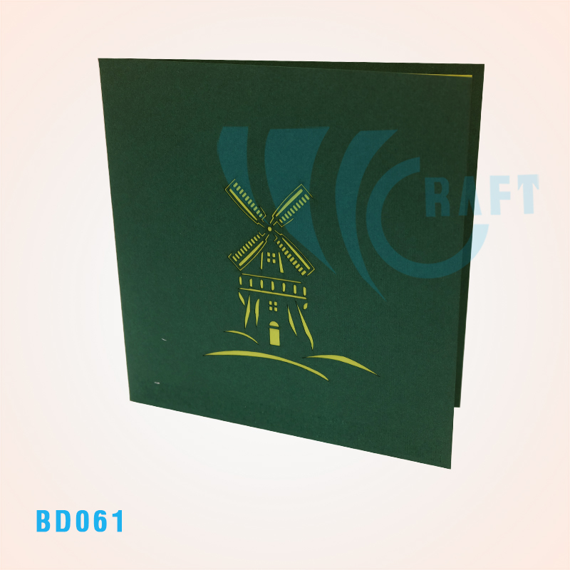 Windmill 2 Pop Up Card