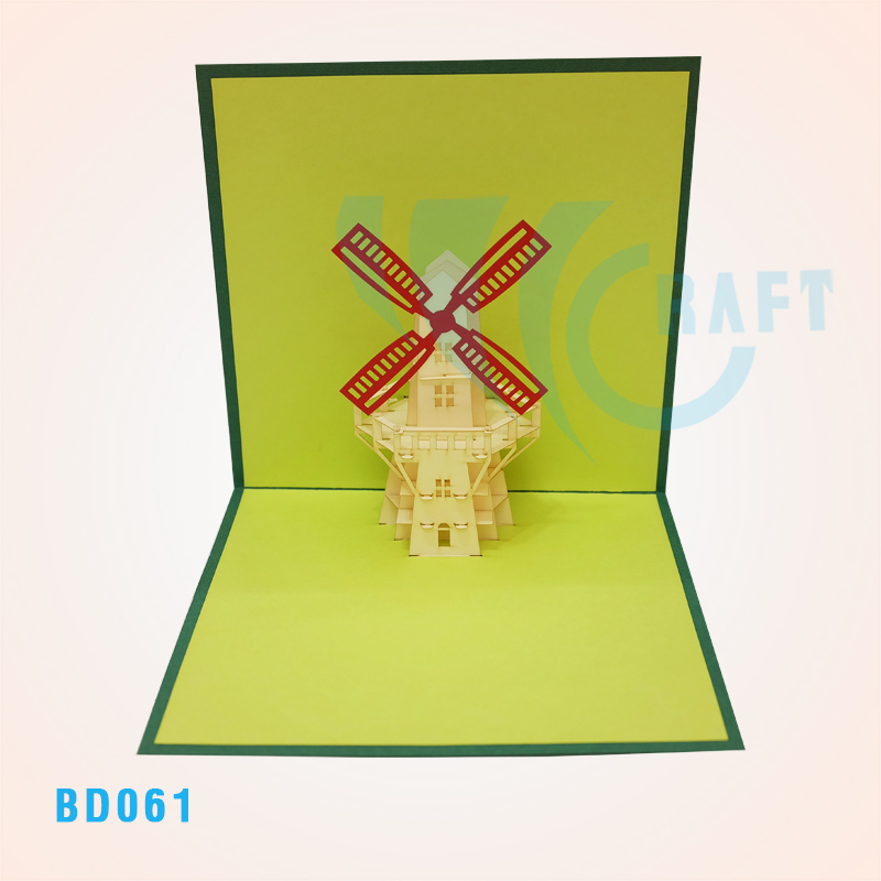 Windmill 2 Pop Up Card