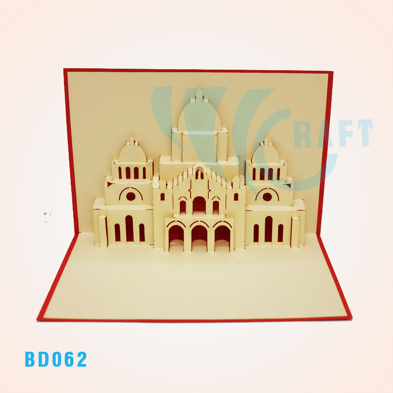 Sacre-Coeur Pop Up Card