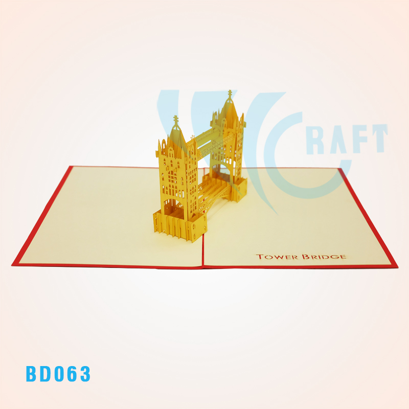 Tower Bridge Pop Up Card