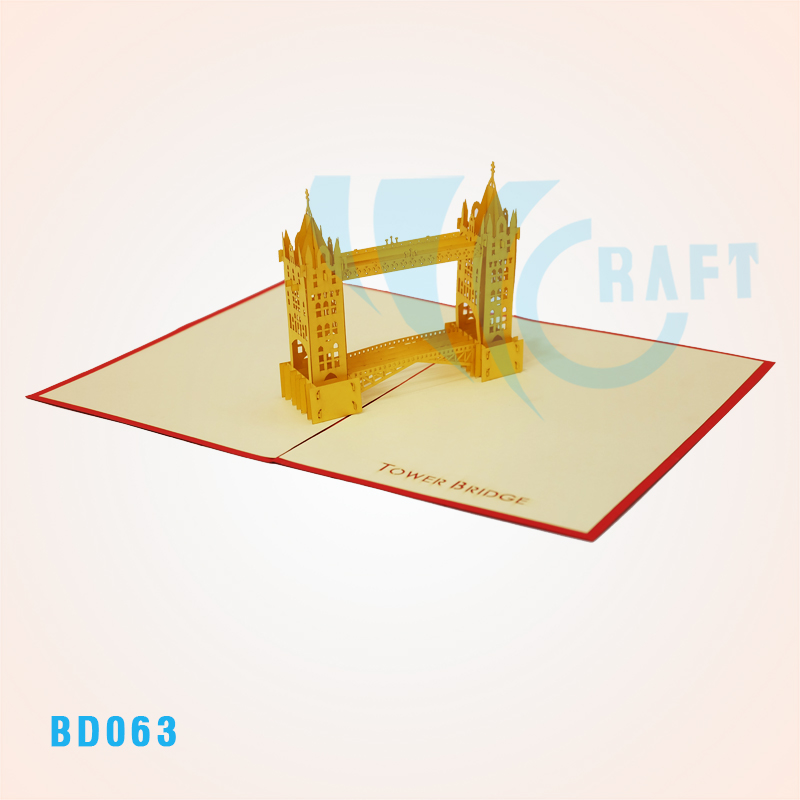 Tower Bridge Pop Up Card
