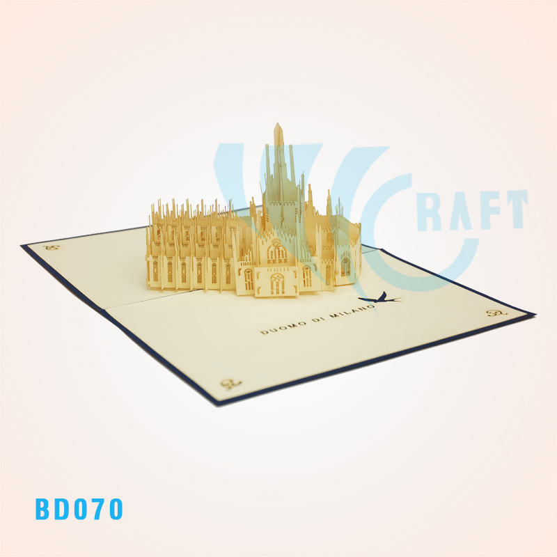 Italian Church Pop Up Card