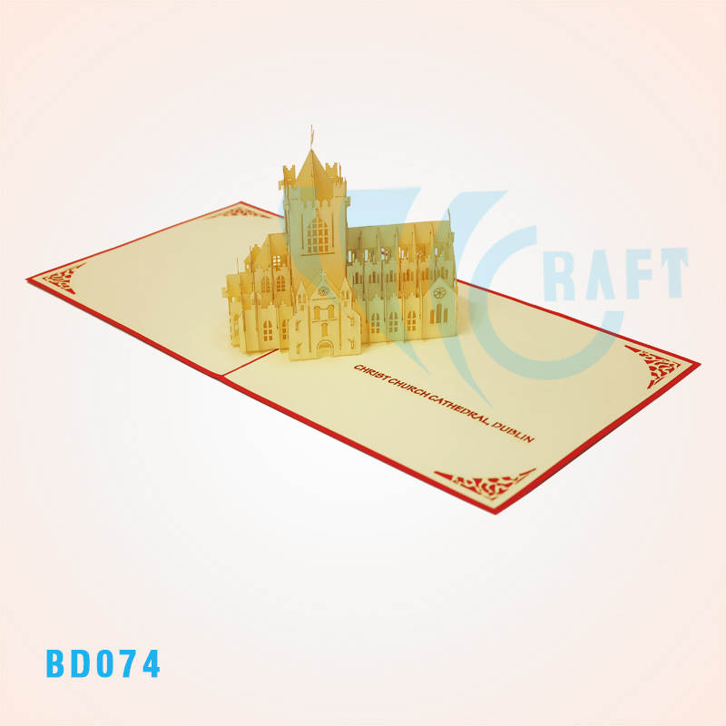 Christian Church Pop Up Card