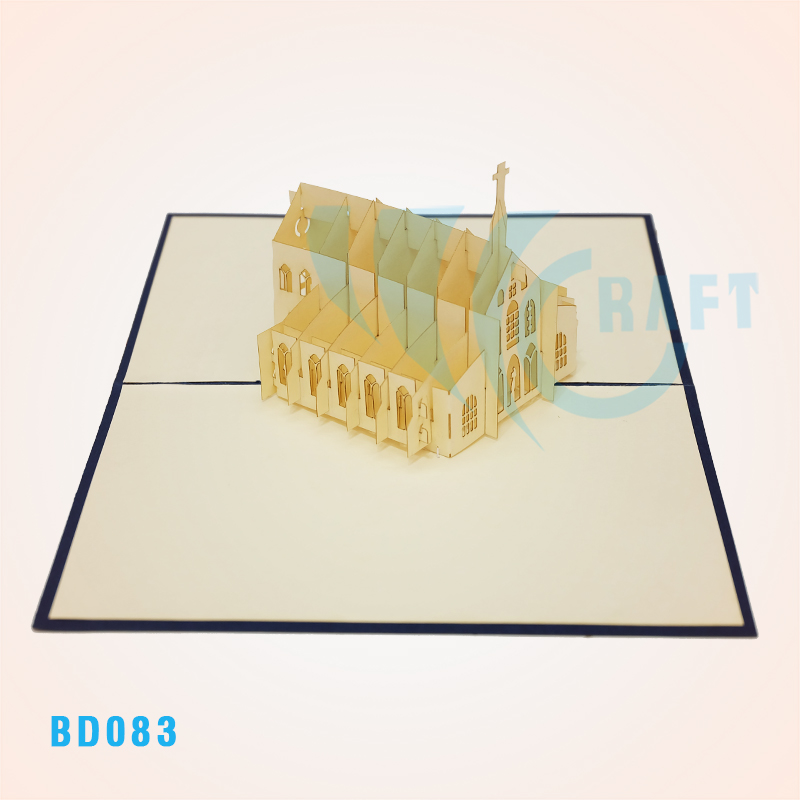 Church Pop Up Card