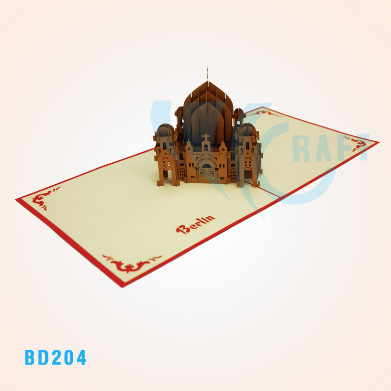 Berlin Tv Tower Pop Up Card