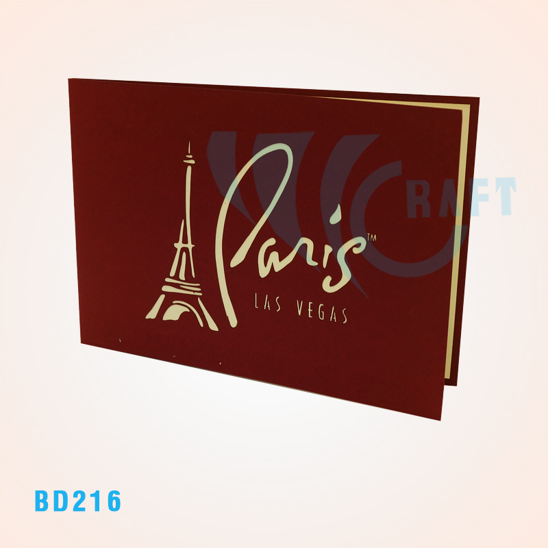 Eiffel Tower Pop Up Card