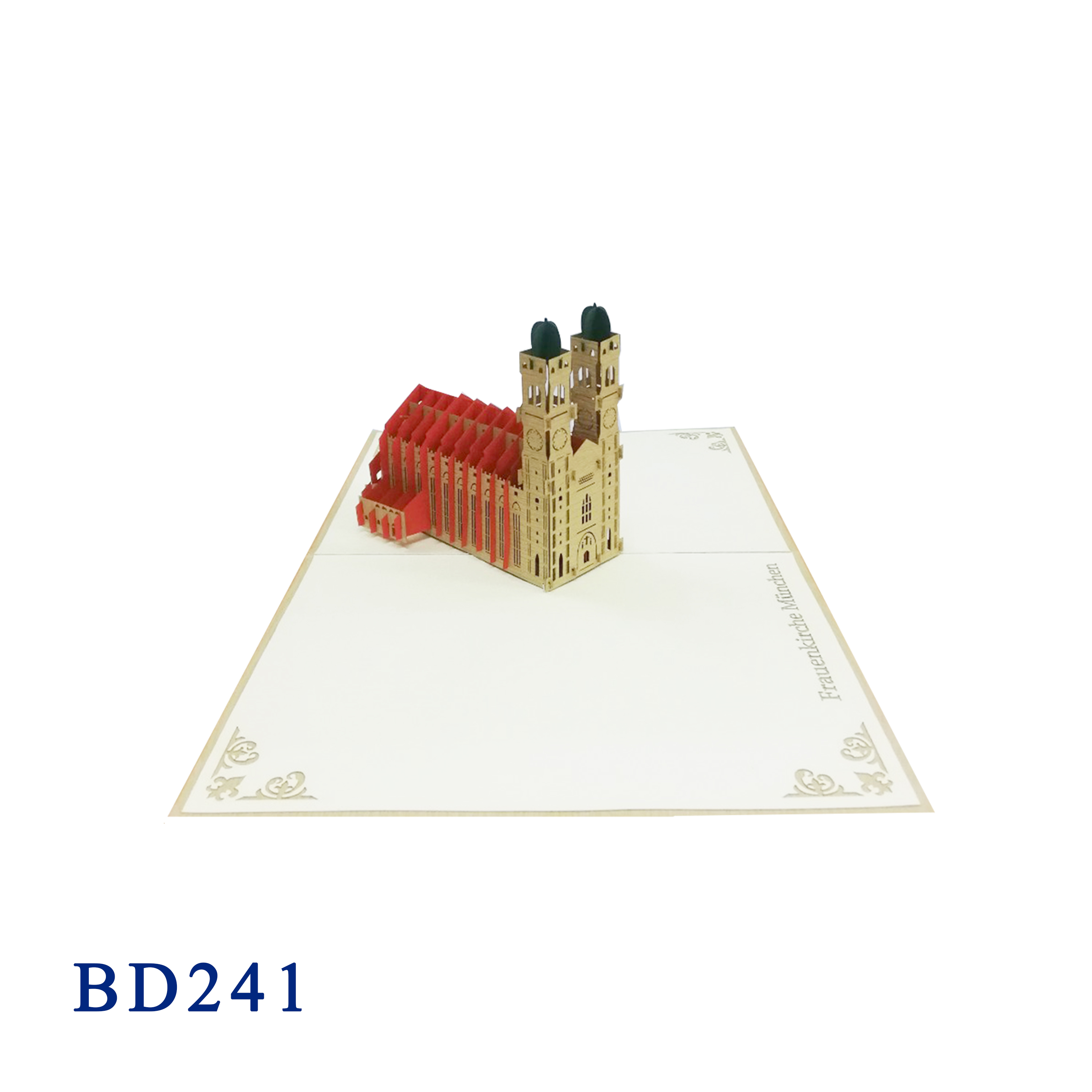 Frauenkirche München Pop Up Card
