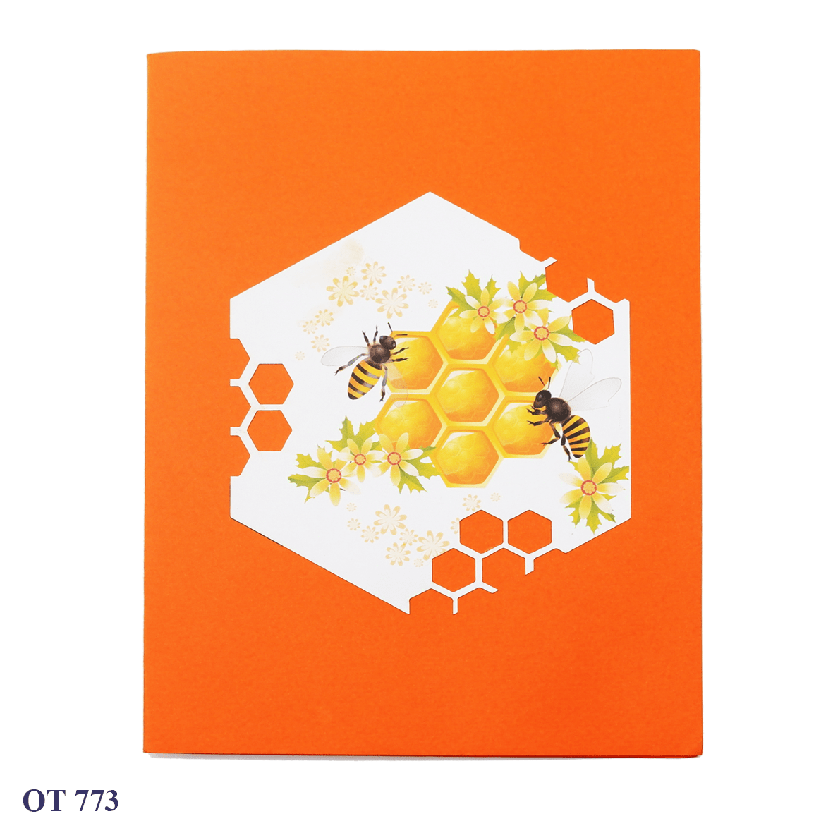 Bees Pop Up Card