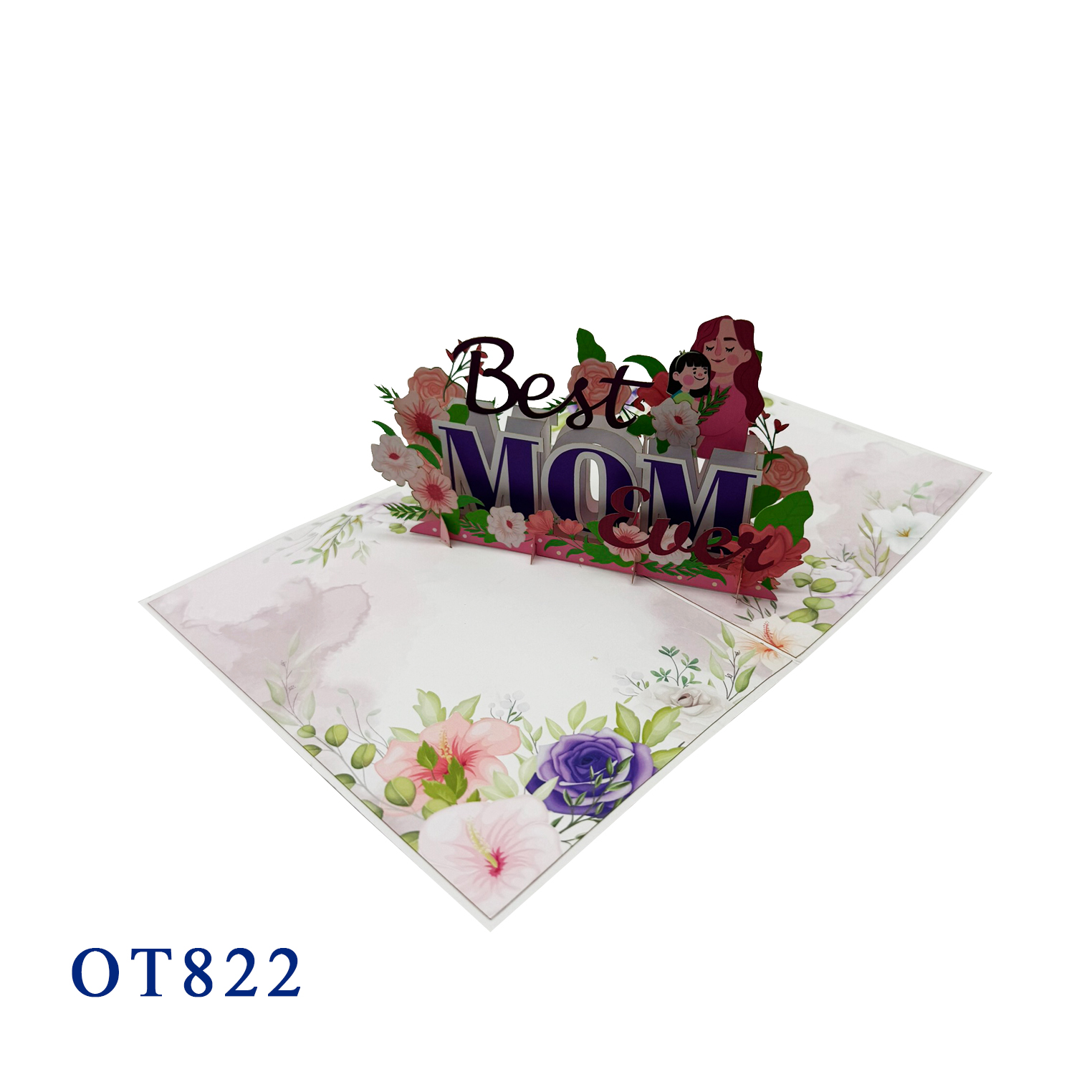 Best Mom Ever Pop Up Card