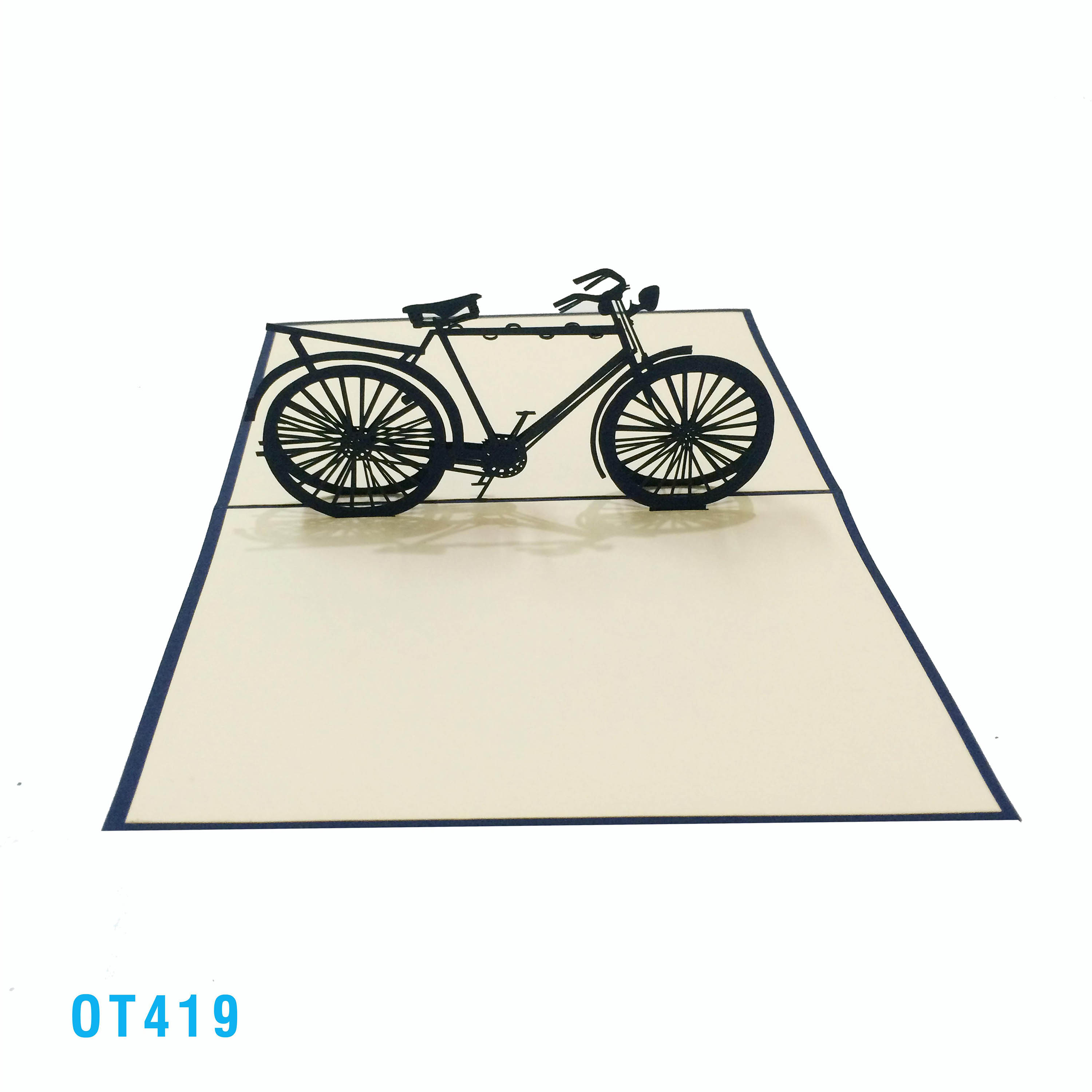 Bicycle Pop Up Card