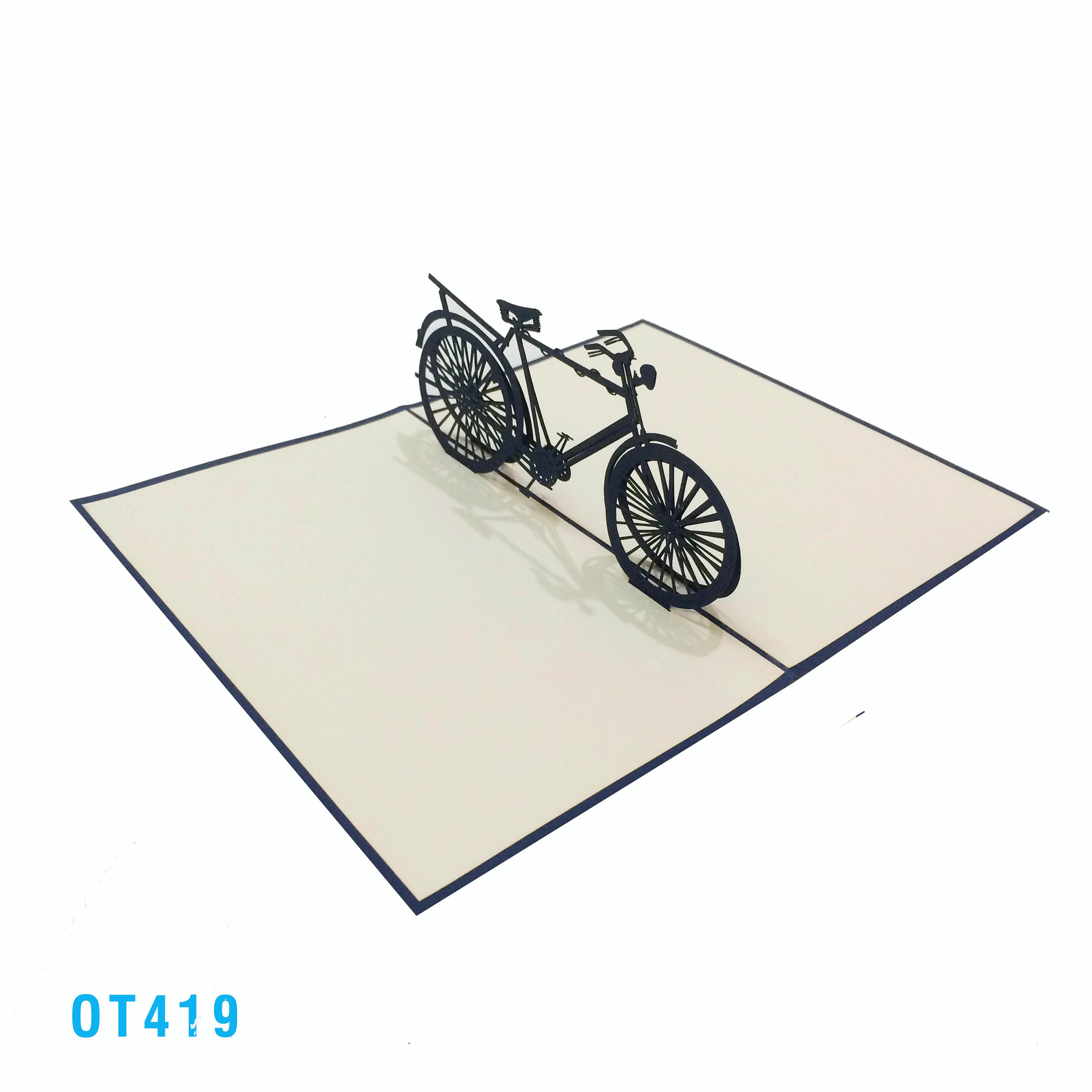 Bicycle Pop Up Card
