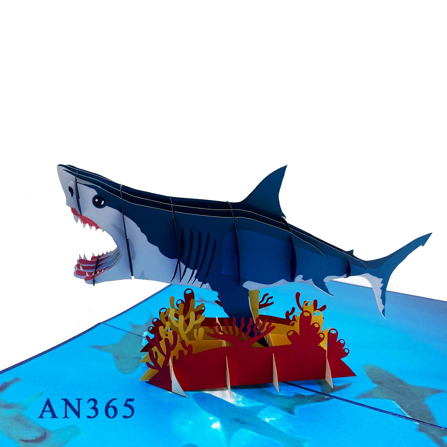 Big Shark Pop Up Card