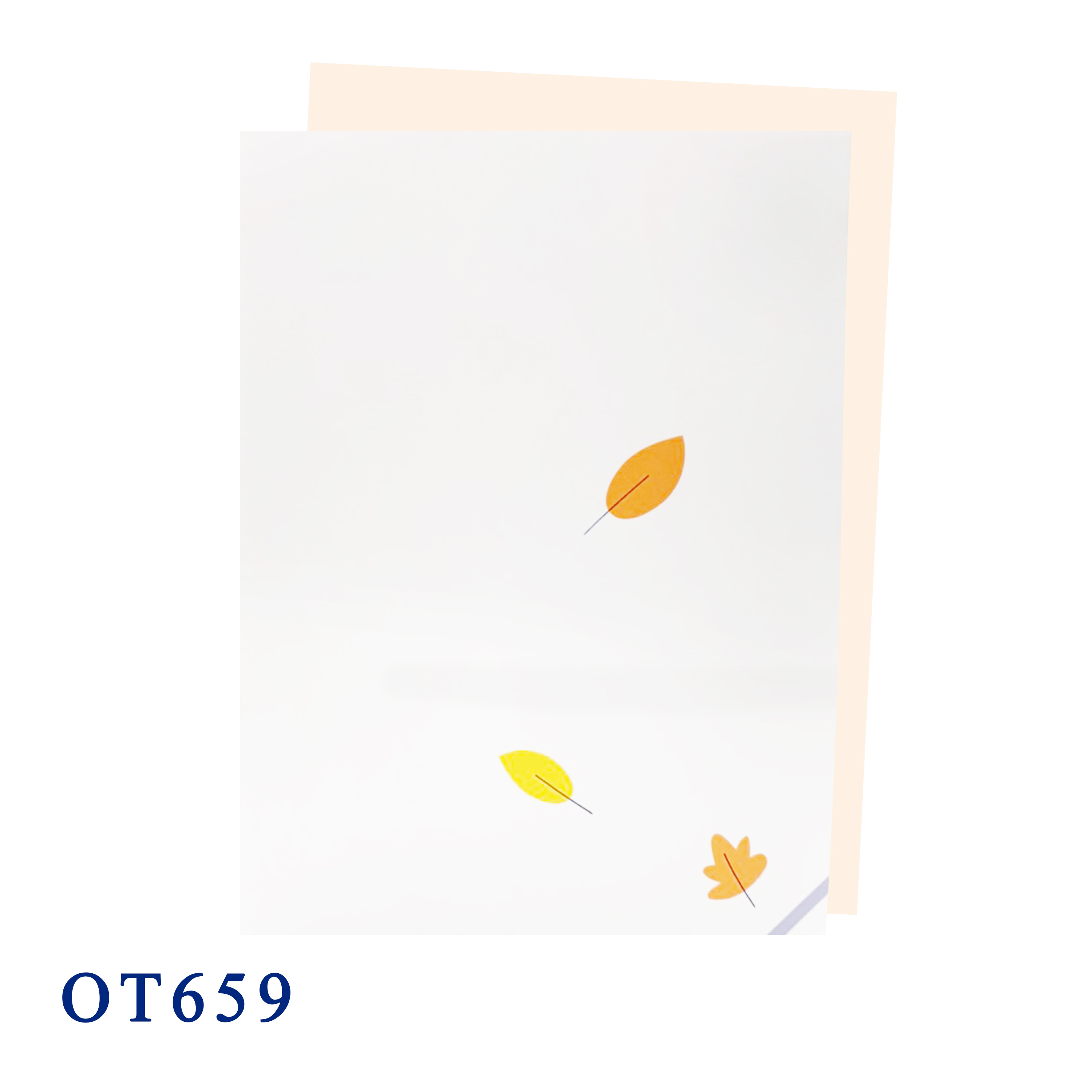 Bird Hello Autumn 2D Greeting Card
