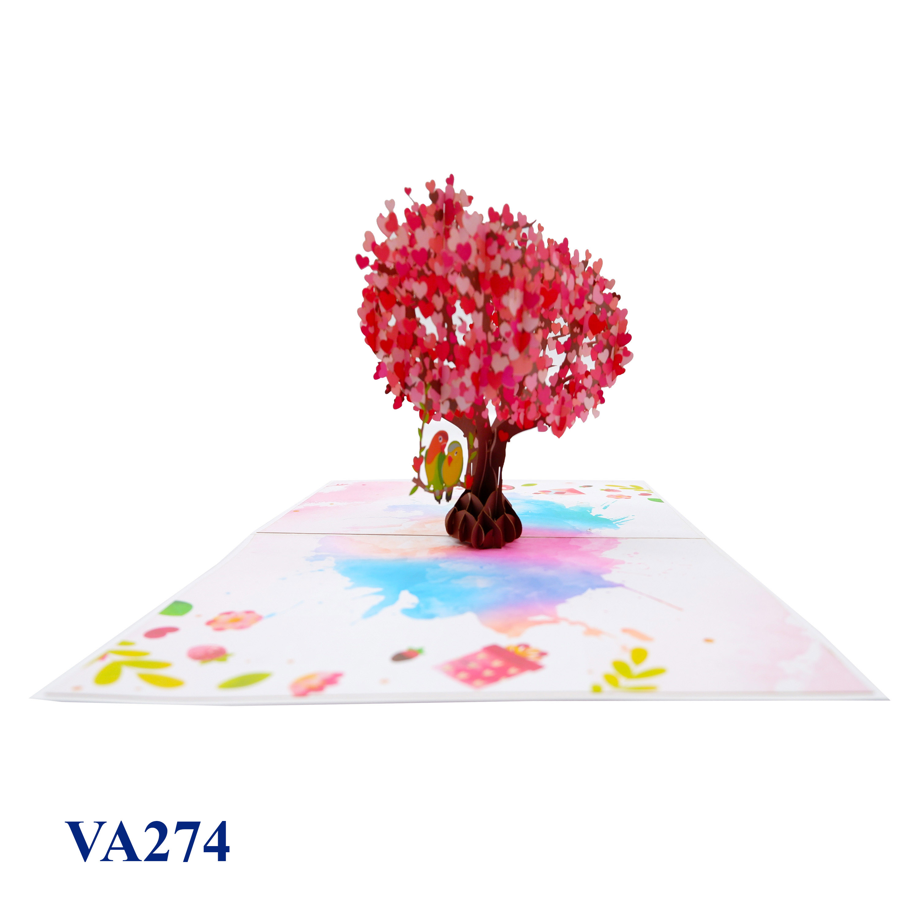 Birds Love Tree Pop Up Card