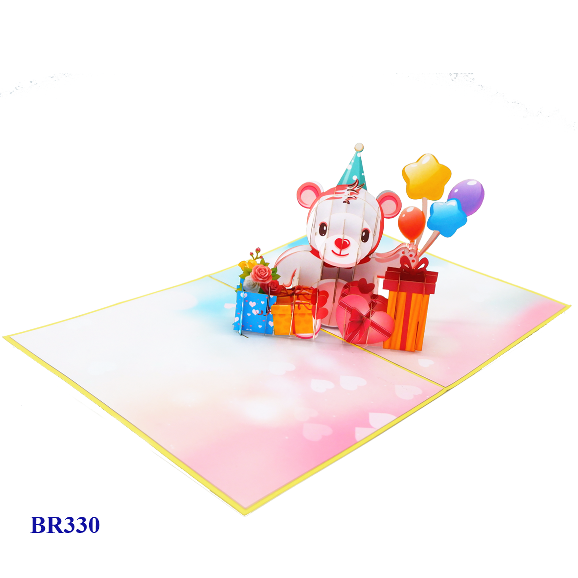 Birthday Bear Pop Up Card