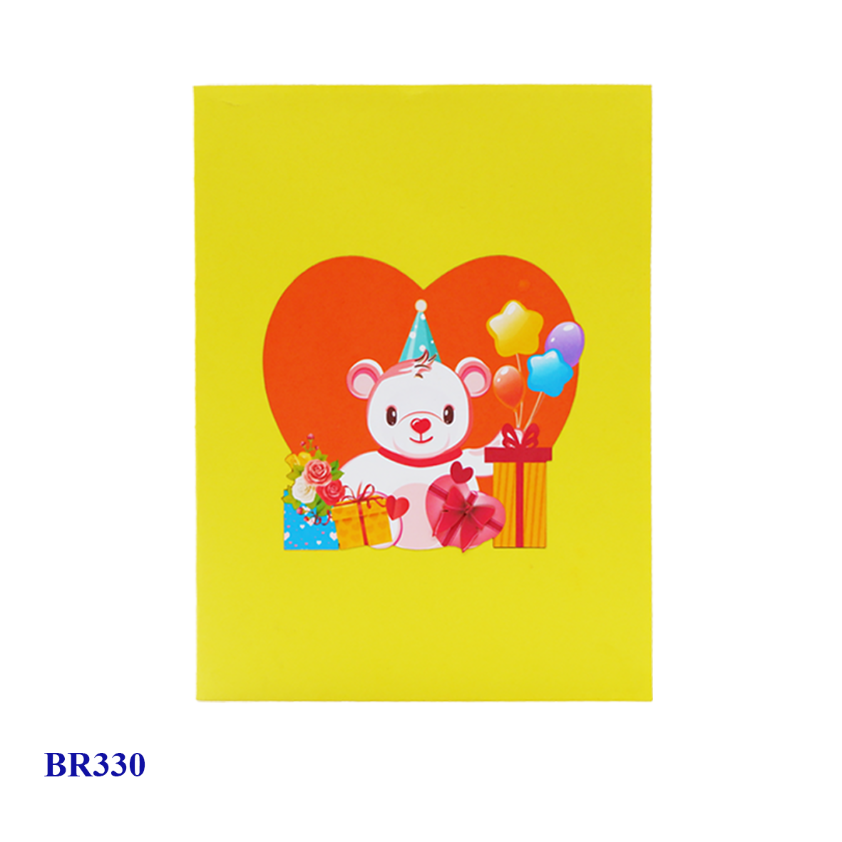 Birthday Bear Pop Up Card