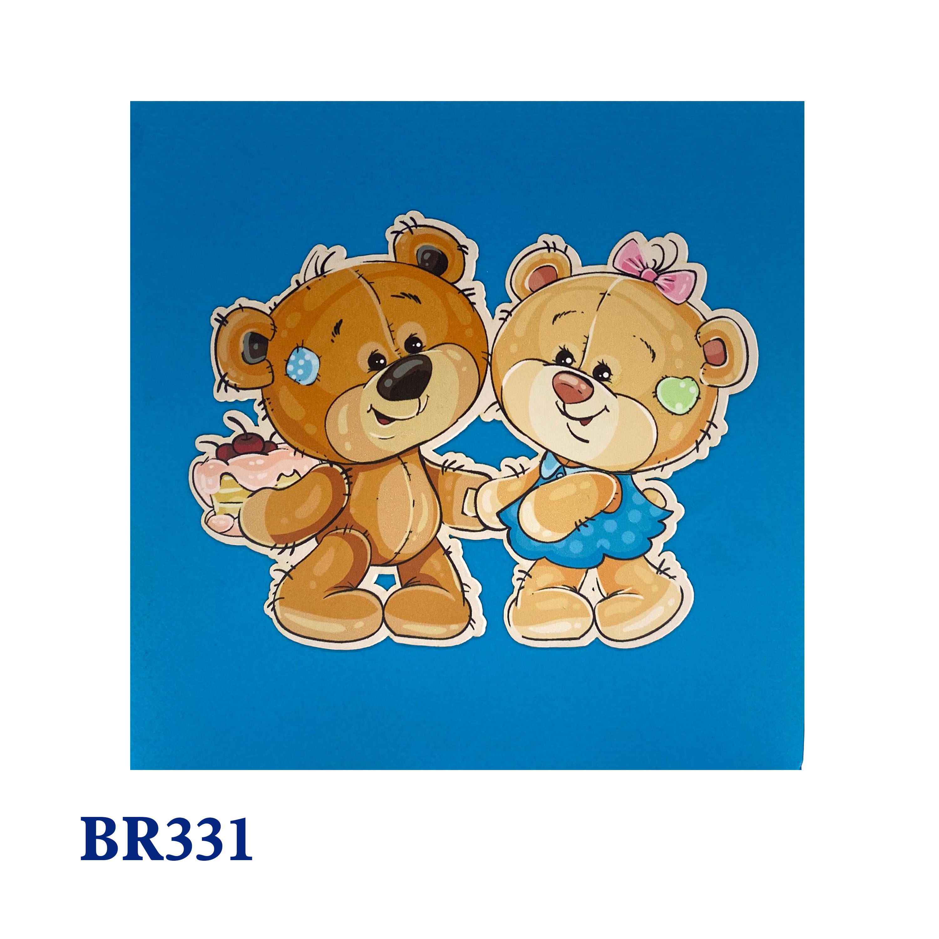 Cute Bears Birthday Pop Up Card