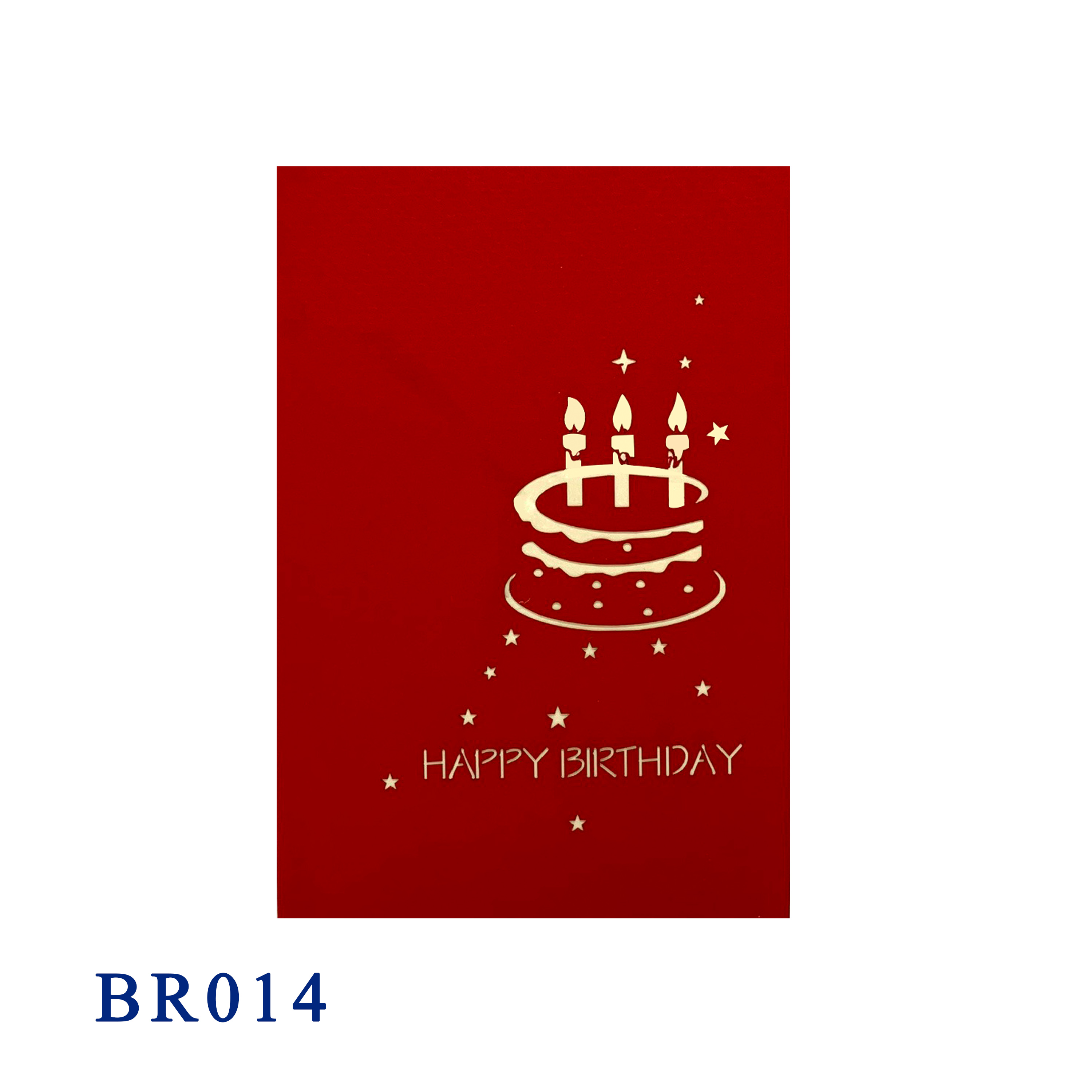 Birthday Cake Pop Up Card