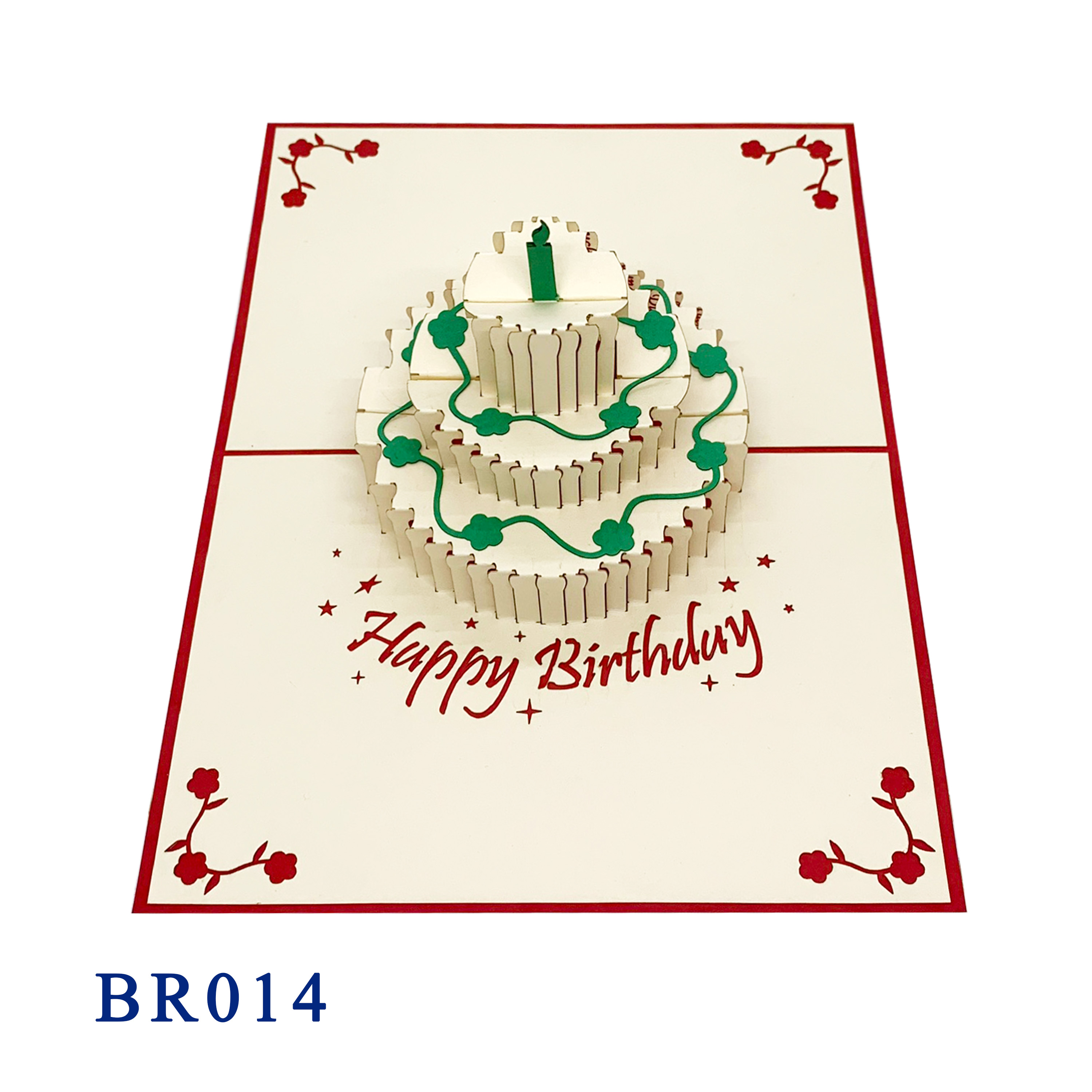 Birthday Cake Pop Up Card