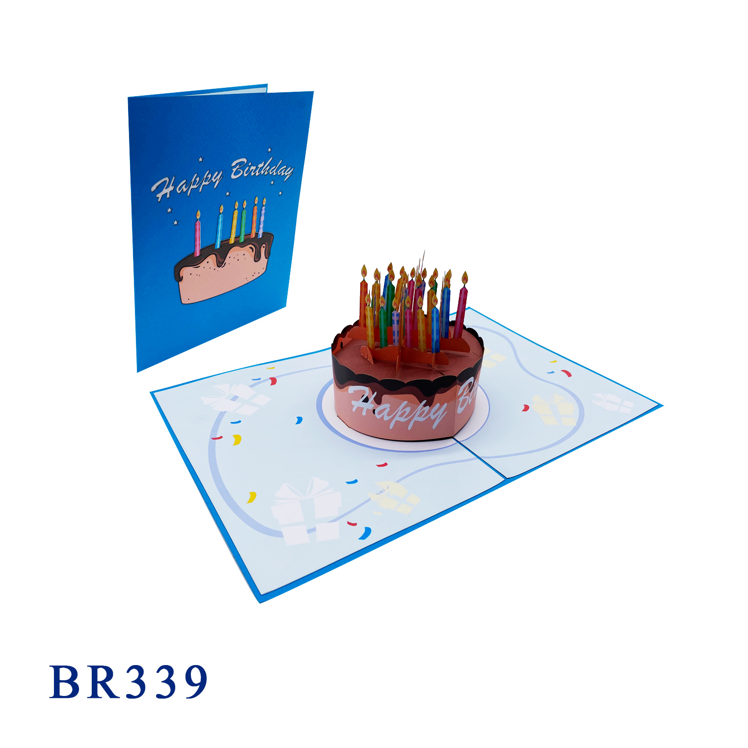 Birthday Candels Pop Up Card