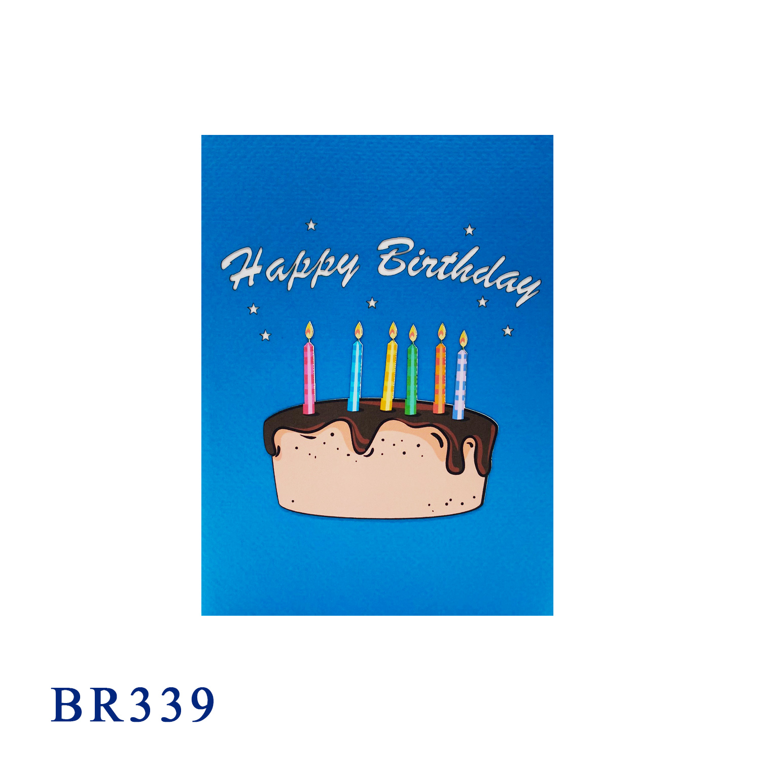 Birthday Candels Pop Up Card
