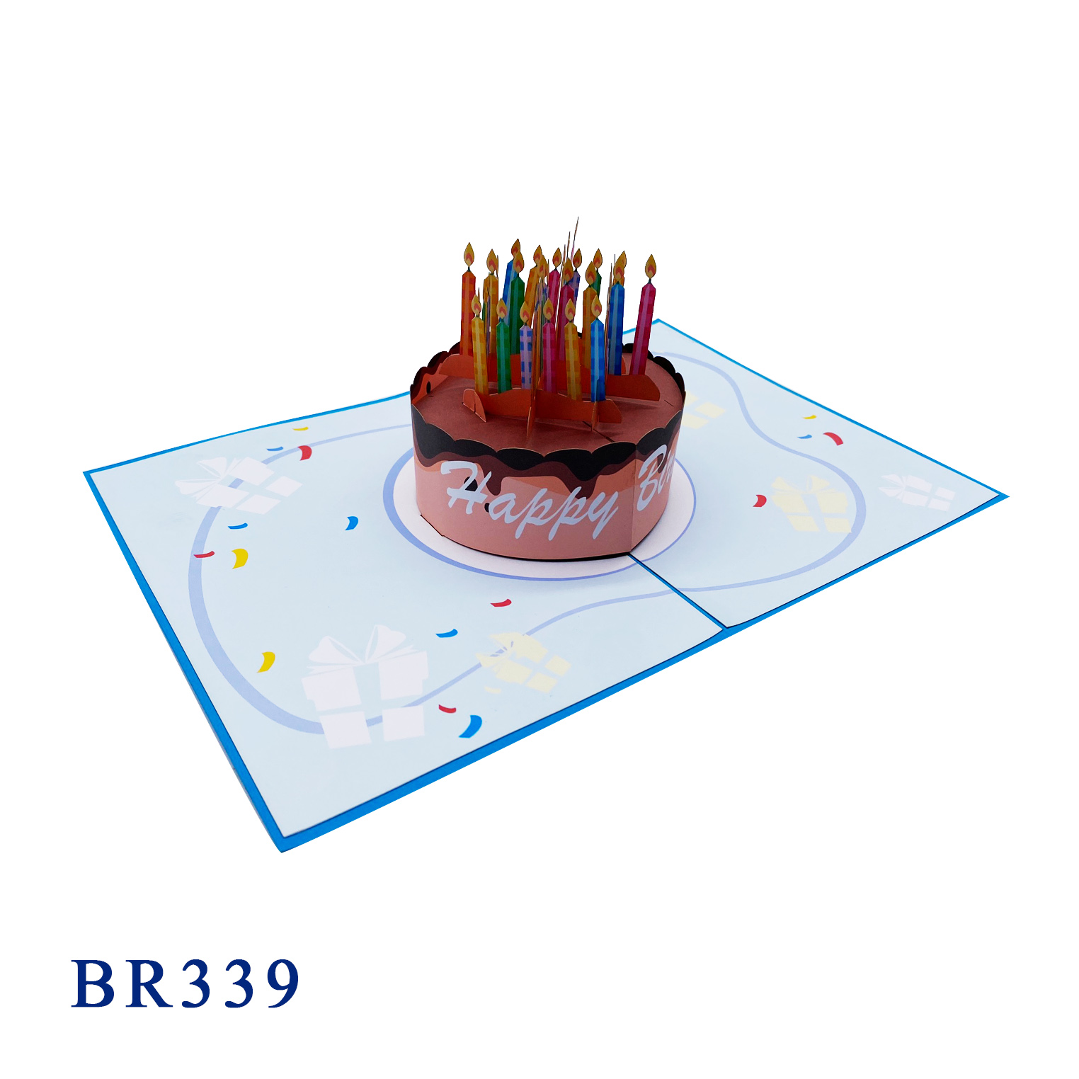 Birthday Candels Pop Up Card