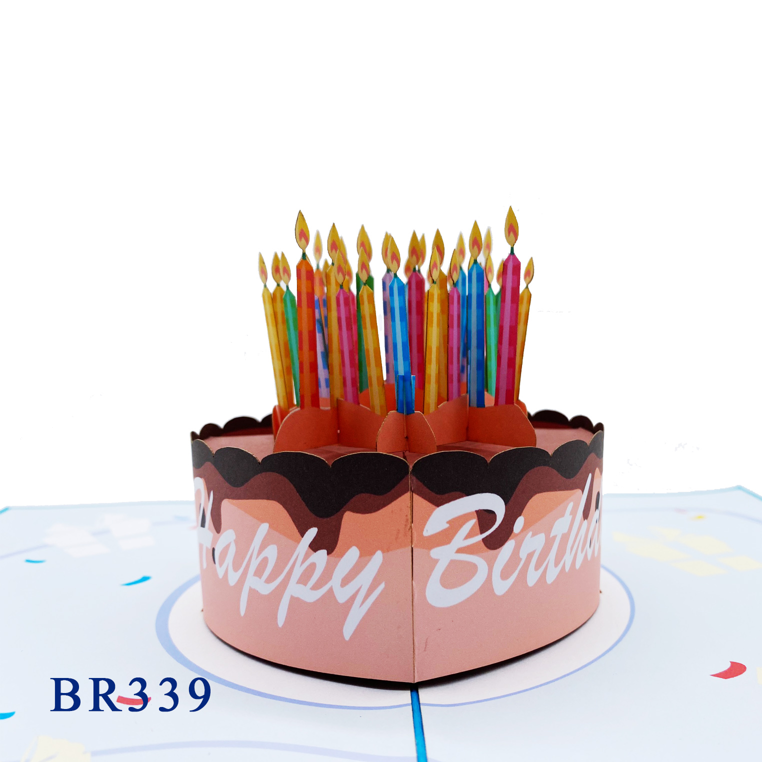 Birthday Candels Pop Up Card