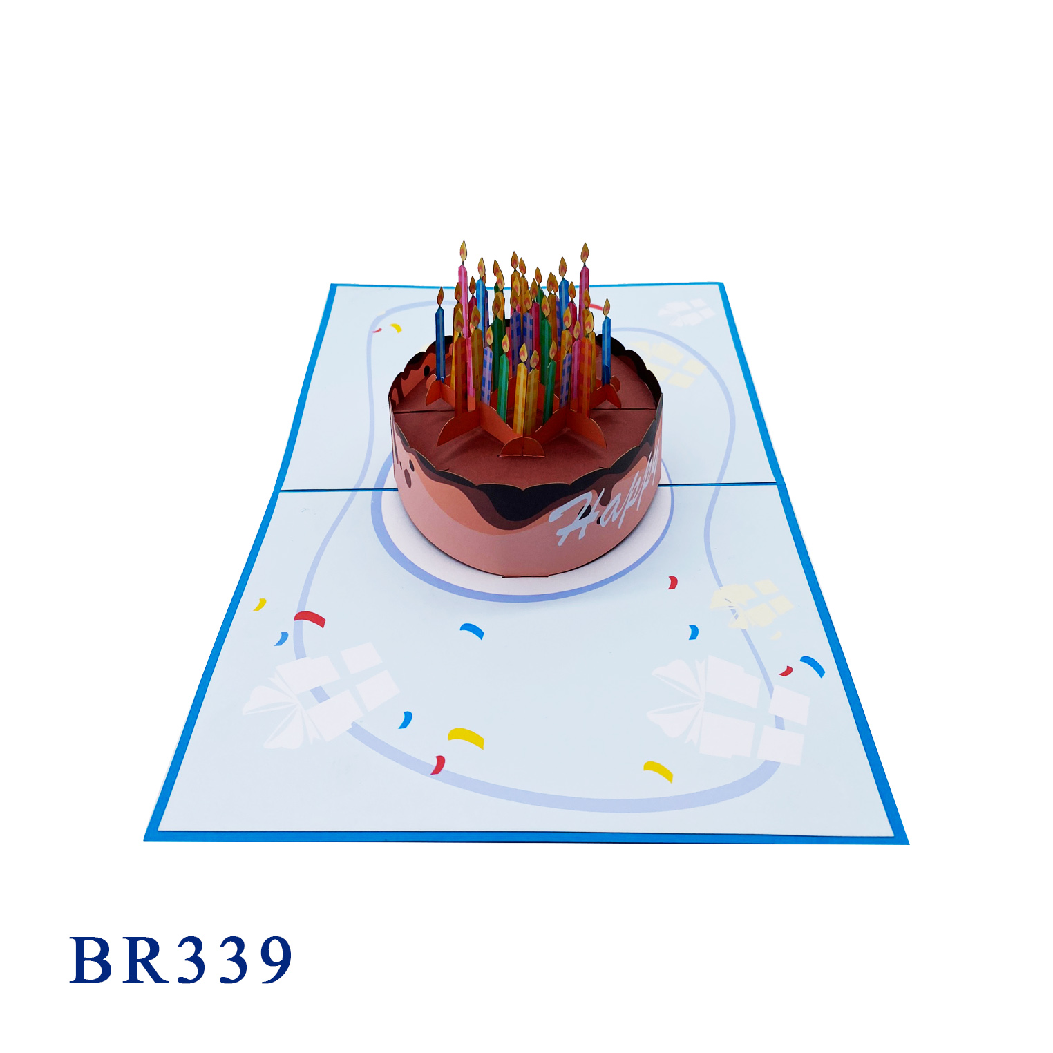 Birthday Candels Pop Up Card