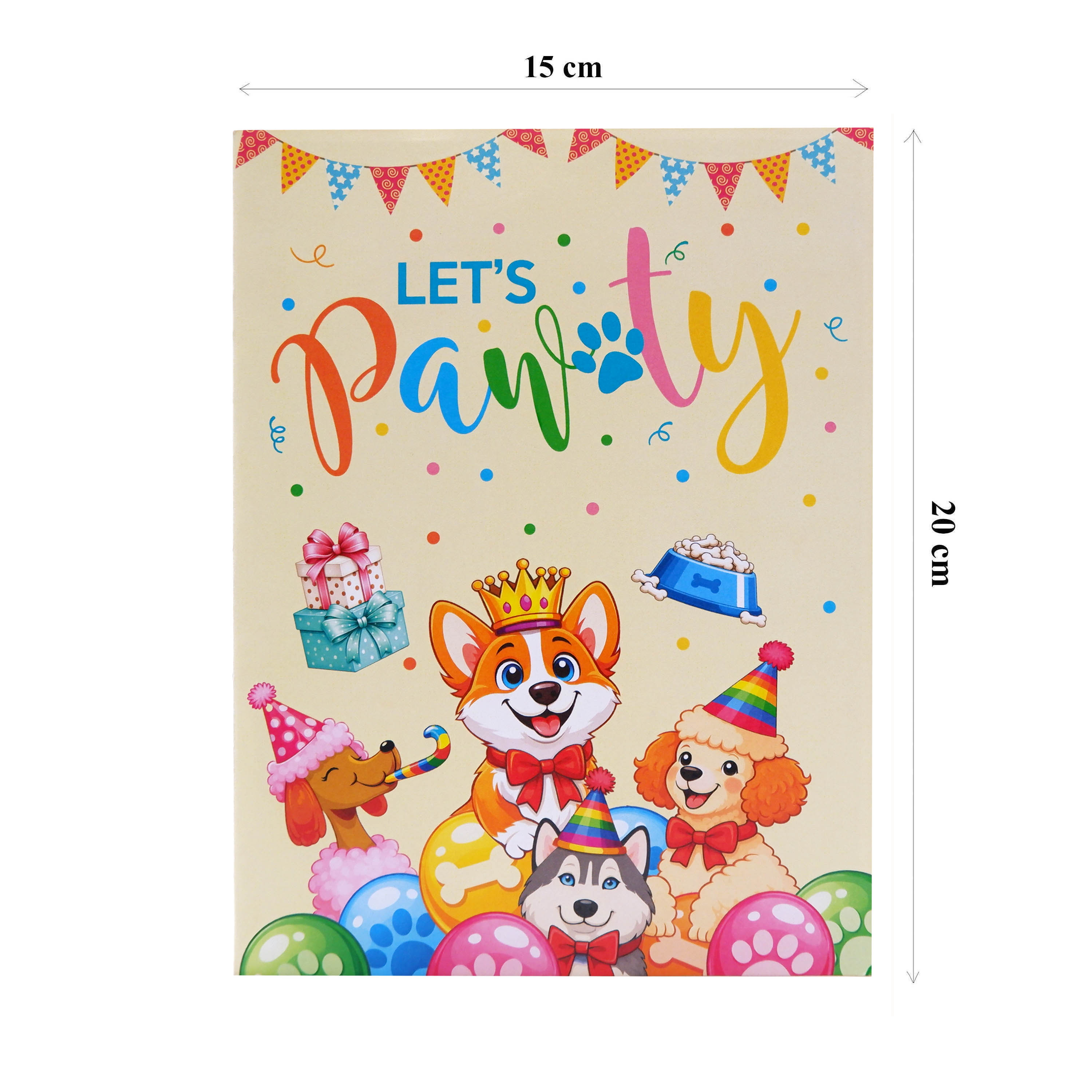 Birthday Party House Pop-Up Card – 3D Birthday Greeting Card