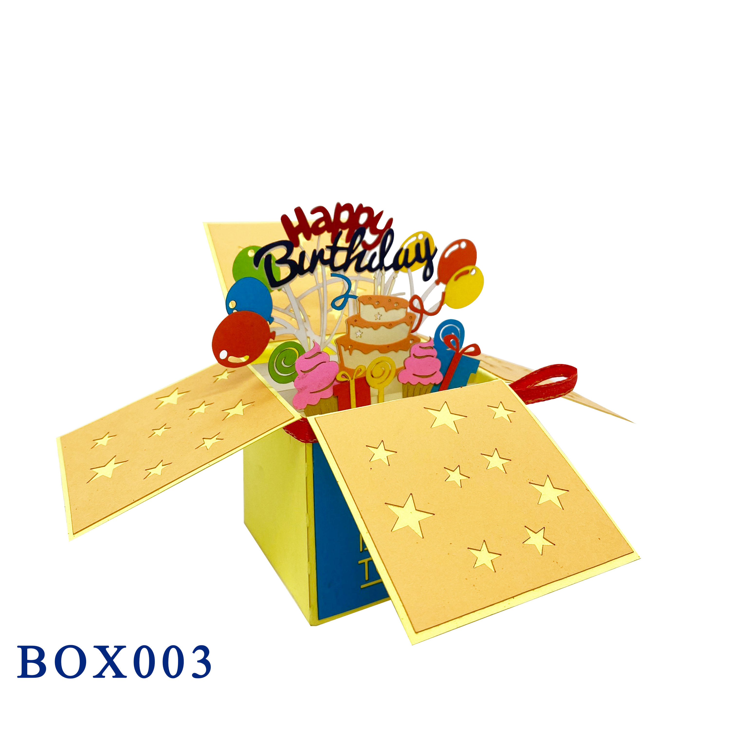 Birthday Pop Up Box