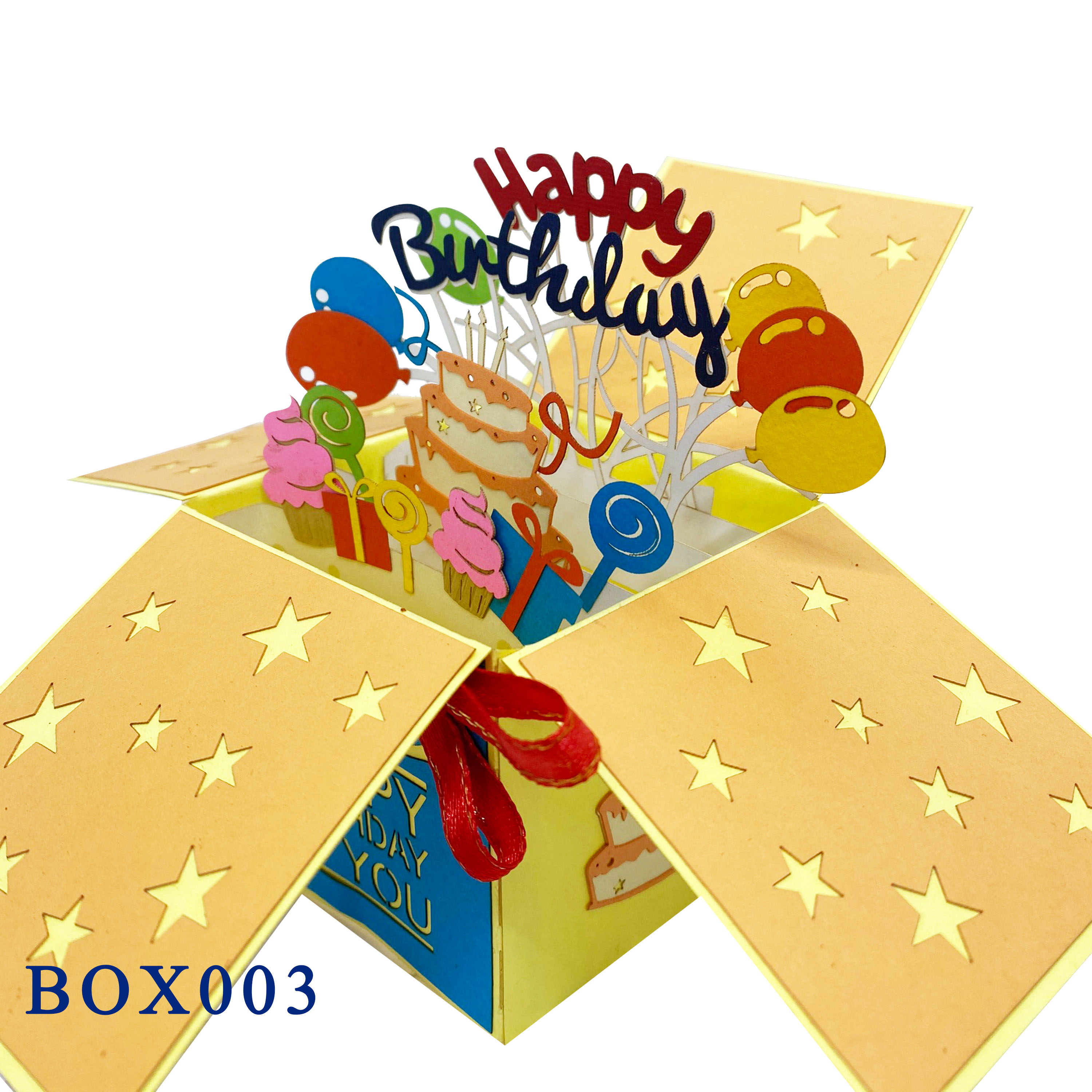 Birthday Pop Up Box