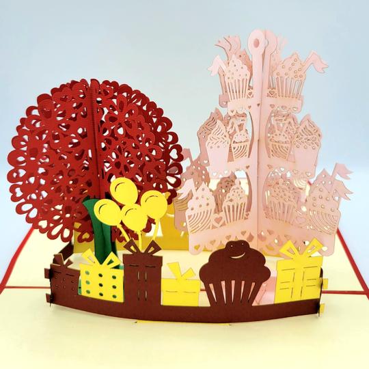 Happy Birthday Pop Up Card
