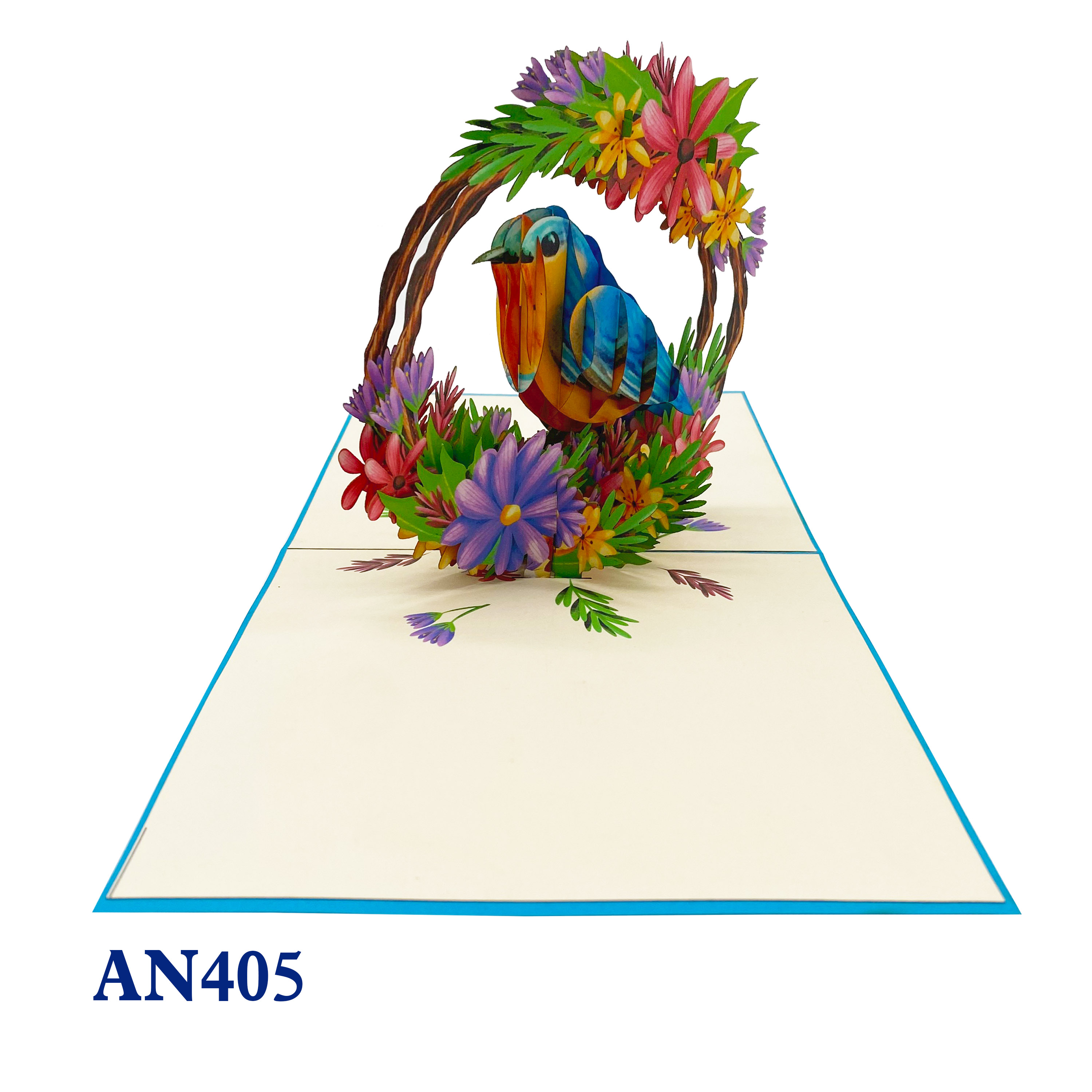 Bluebird Pop Up Card