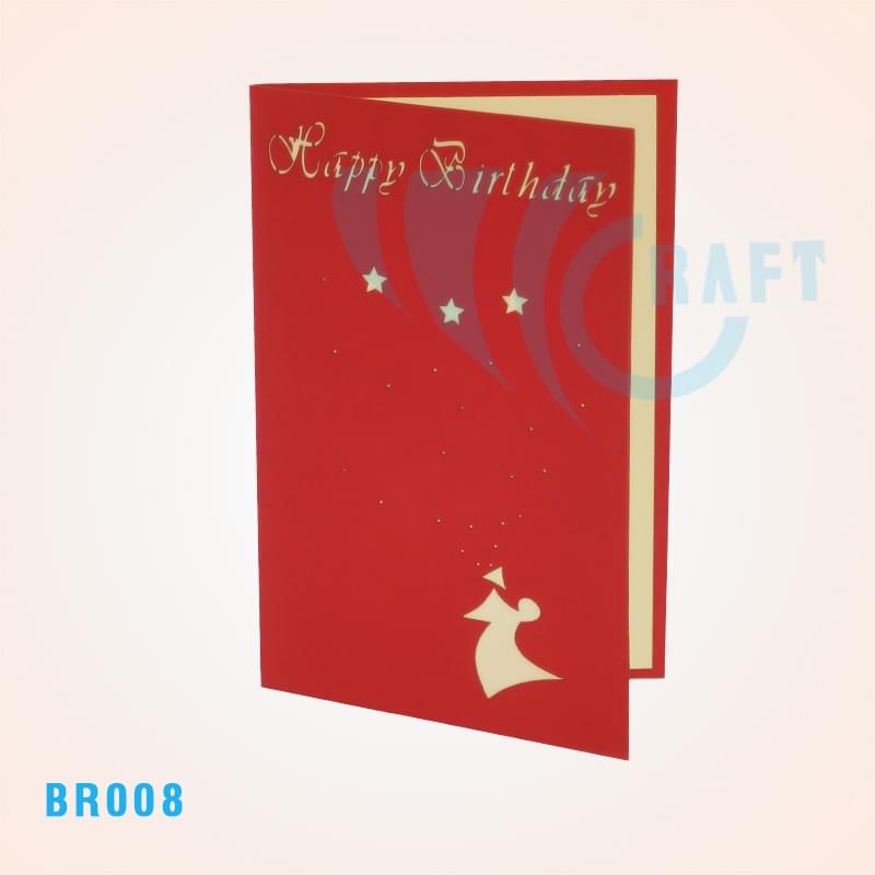 Birthday Angels Pop Up Card