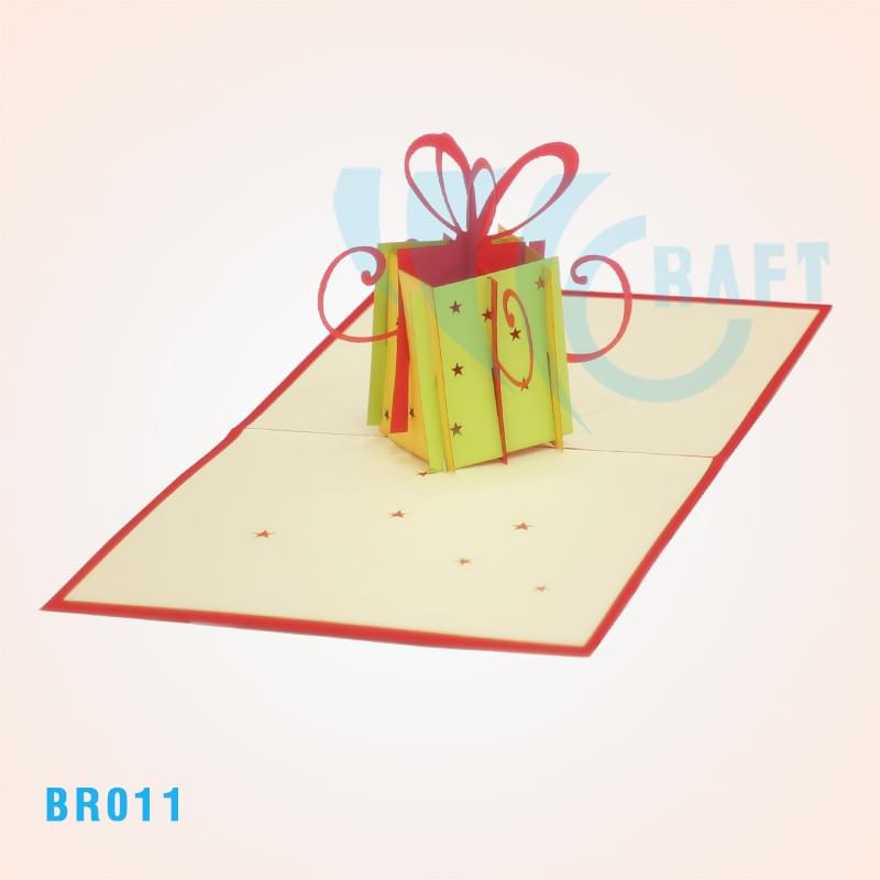 Birthday Gift Pop Up Card
