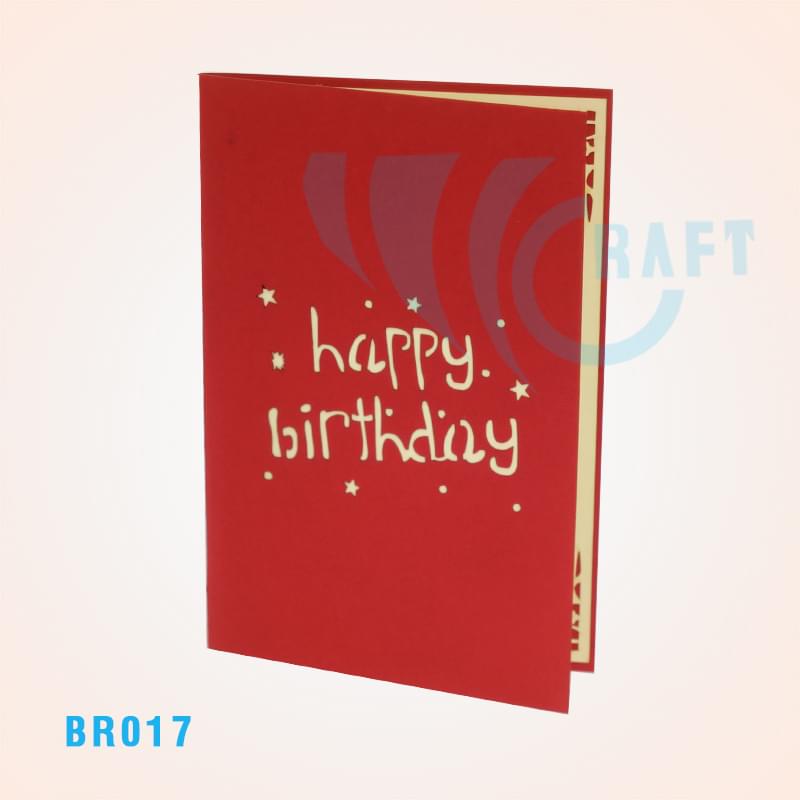 Birthday Rabbit Pop Up Card