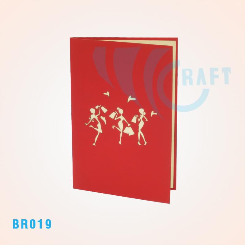 Birthday Vespa Pop Up Card