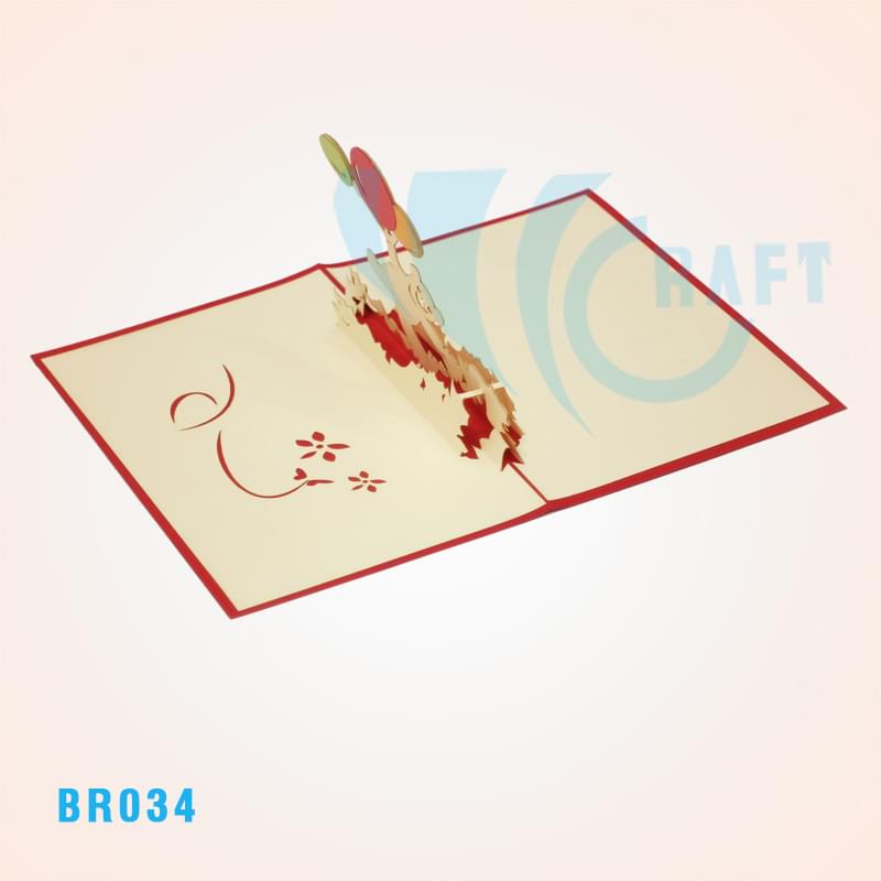 Birthday Bear Pop Up Card