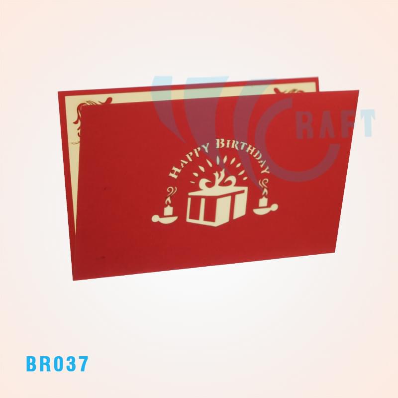 Birthday Kitty Pop Up Card